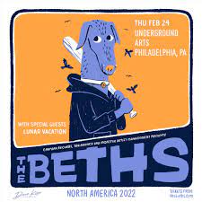 The Beths (Underground Arts, Philadelphia, PA, February 24, 2022 ...